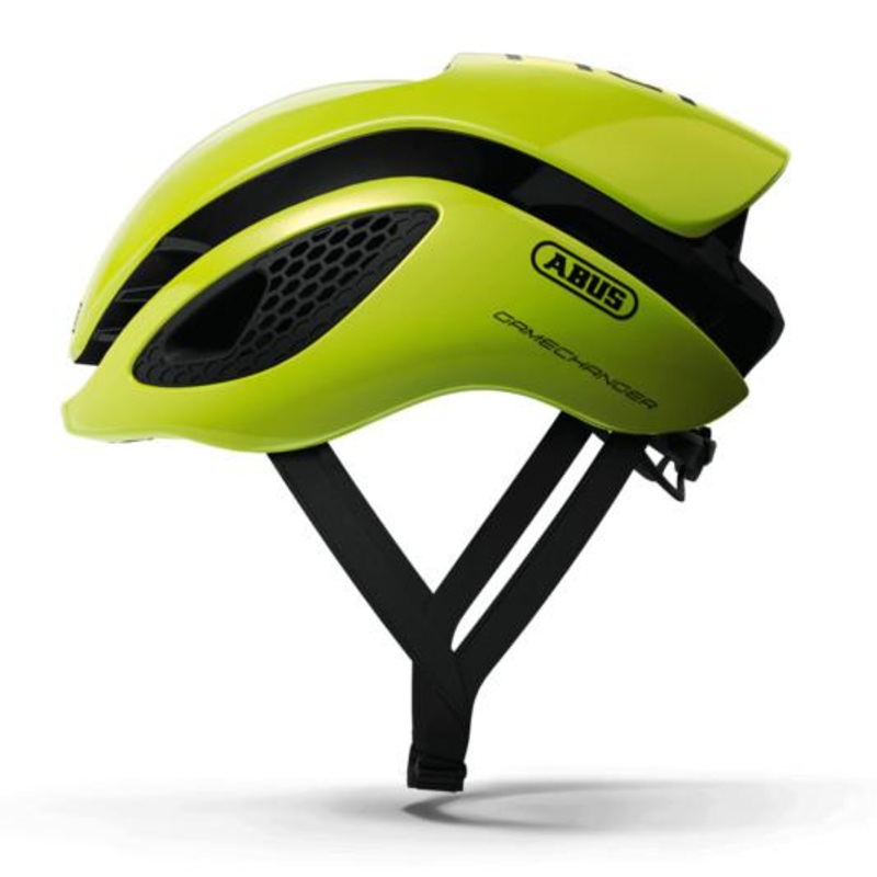 Abus GameChanger Road Helmet – Neon Yellow