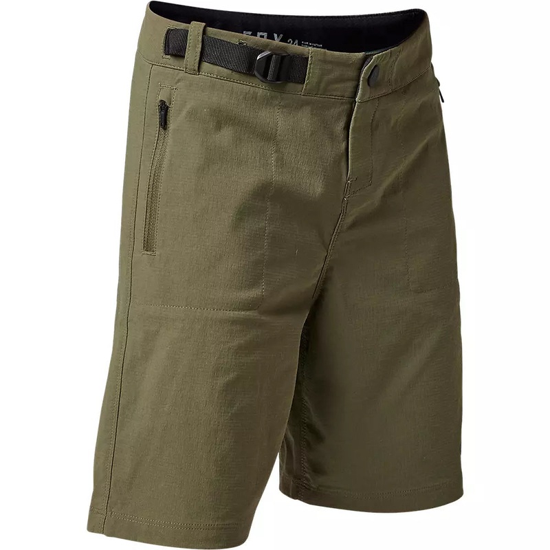 Fox Racing Ranger MTB Short – With Liner – Youth – Olive Green