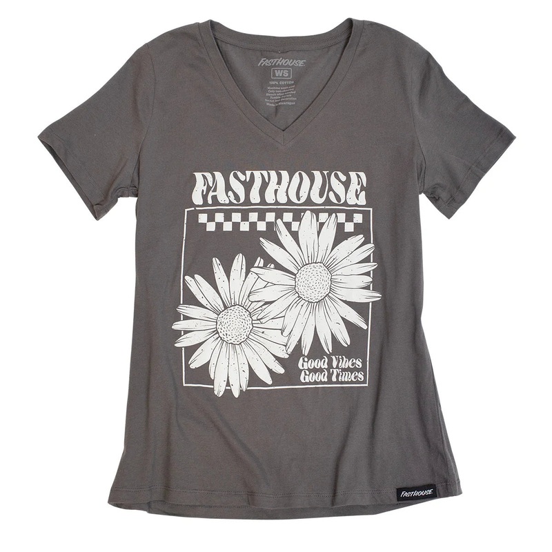 Fasthouse Daydreamer Tee – Womens – Asphalt