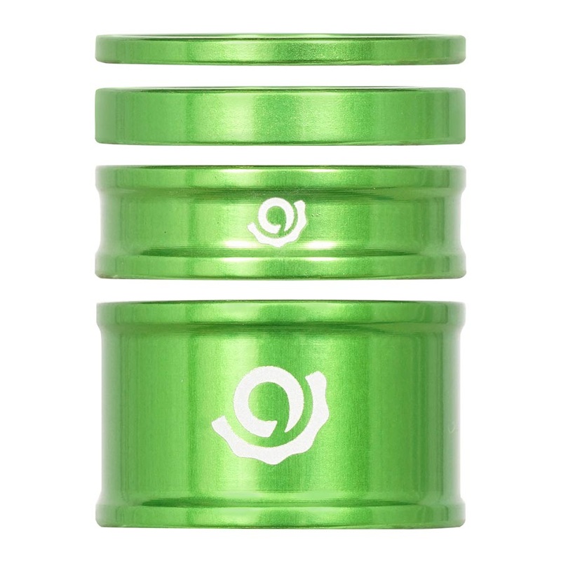 Industry Nine Headset Combo Spacer Kit 1-1/8″ Set/4 Lime