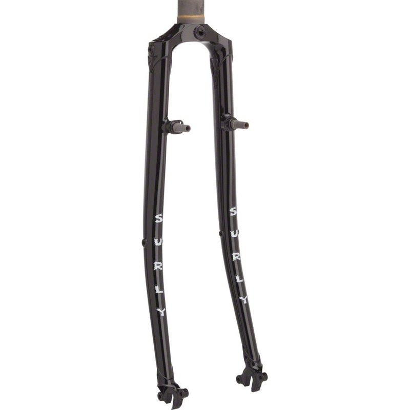 Surly Long Haul Trucker Fork 700c w/ Logo Crown Blacktacular