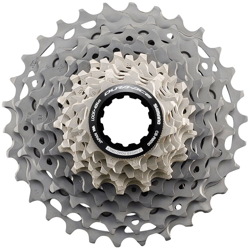 Shimano Dura-Ace CS-R9200 Cassette – 12-Speed 11-30t Gray