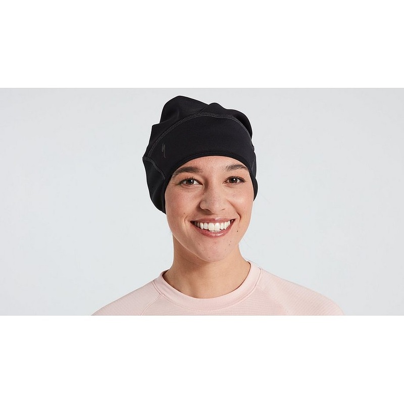 Specialized thermal hat/neck warmer black osfa