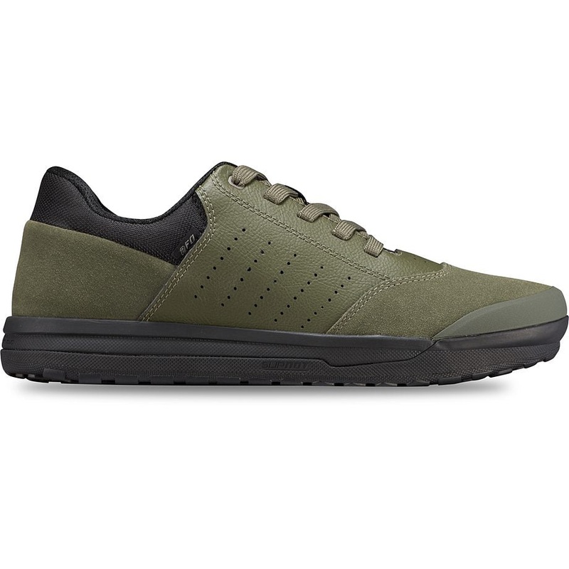 2022 Specialized 2FO ROOST FLAT MTB SHOE OAKGRN/BLK 40 Oak Green/Blk SHOE