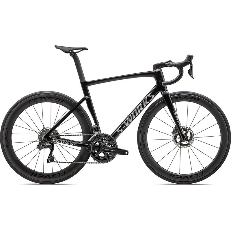 2023 Specialized tarmac sl7 S-Works di2 bike gloss black pearl granite over carbon / chrome 54