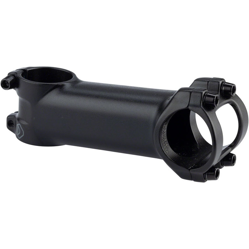 Dimension Trail Stem – 100mm, 31.8 Clamp, +/-6, 1 1/8″, Aluminum, Black