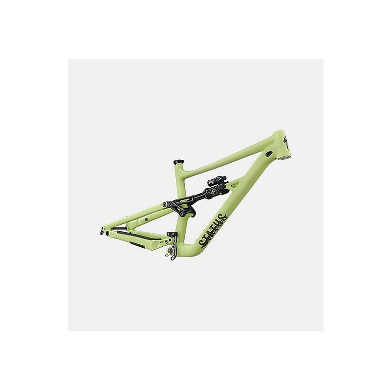 Specialized status 140 frm frame satin limestone / oak green s3