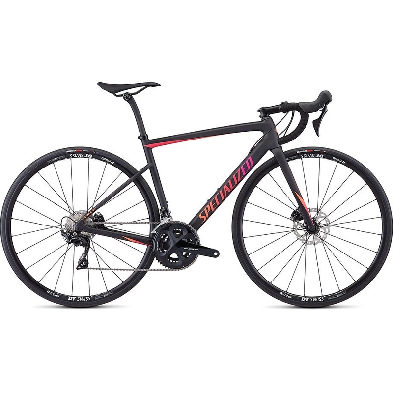 Specialized tarmac wmn sl6 sport disc satin carbon/gloss acid purple-acid lava 54