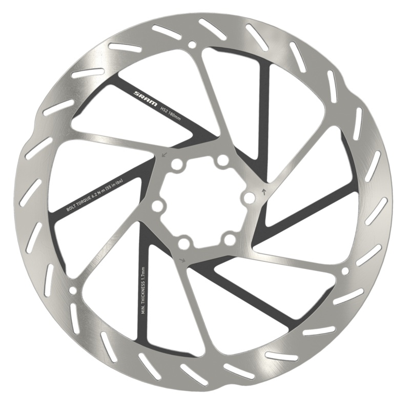 SRAM HS2 Disc Brake Rotor 220mm 6-bolt