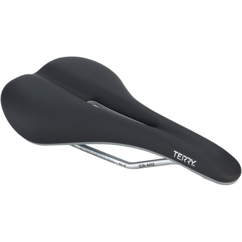 Terry Raven Saddle – Chromoly, Black, Women’s