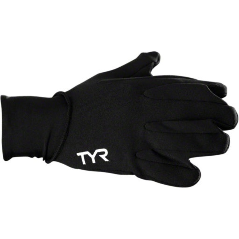 TYR Neoprene Swim Glove: Black, SM