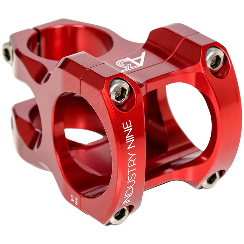 Industry Nine A318 Stem – 31.8 Clamp – Red