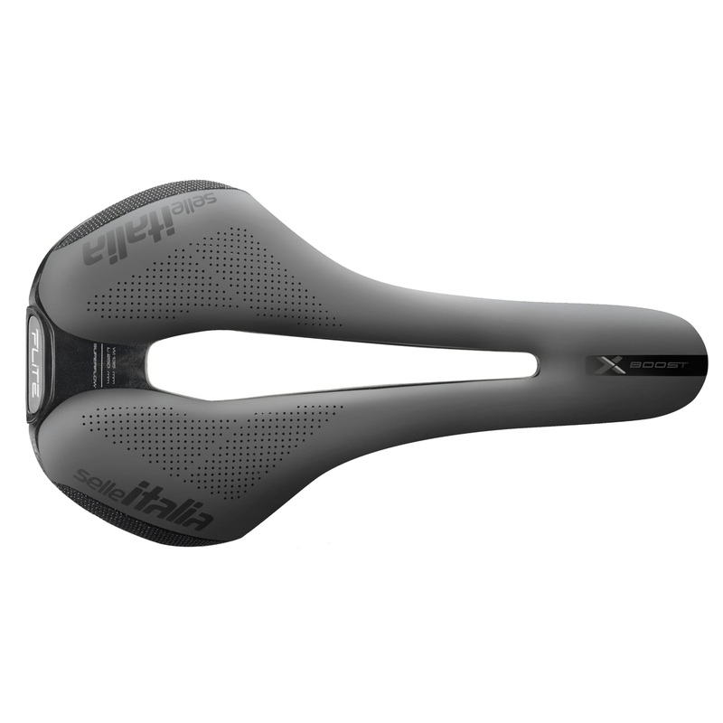 Selle Italia Flite Boost X-Cross Ti 316 Superflow L Saddle 250 x 145mm Unisex 220g Black/Grey