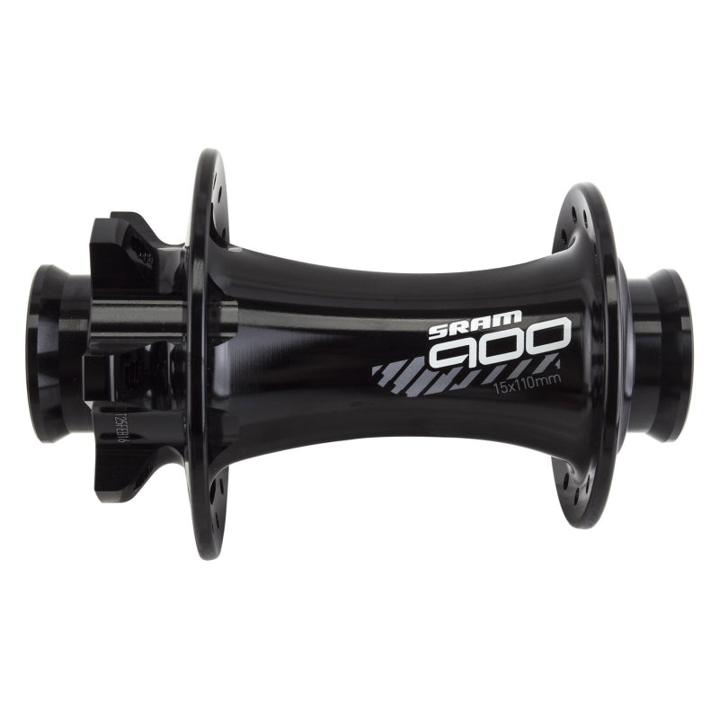 SRAM 900 Front Hub – 15 x 110mm Boost 6-Bolt Black 28H