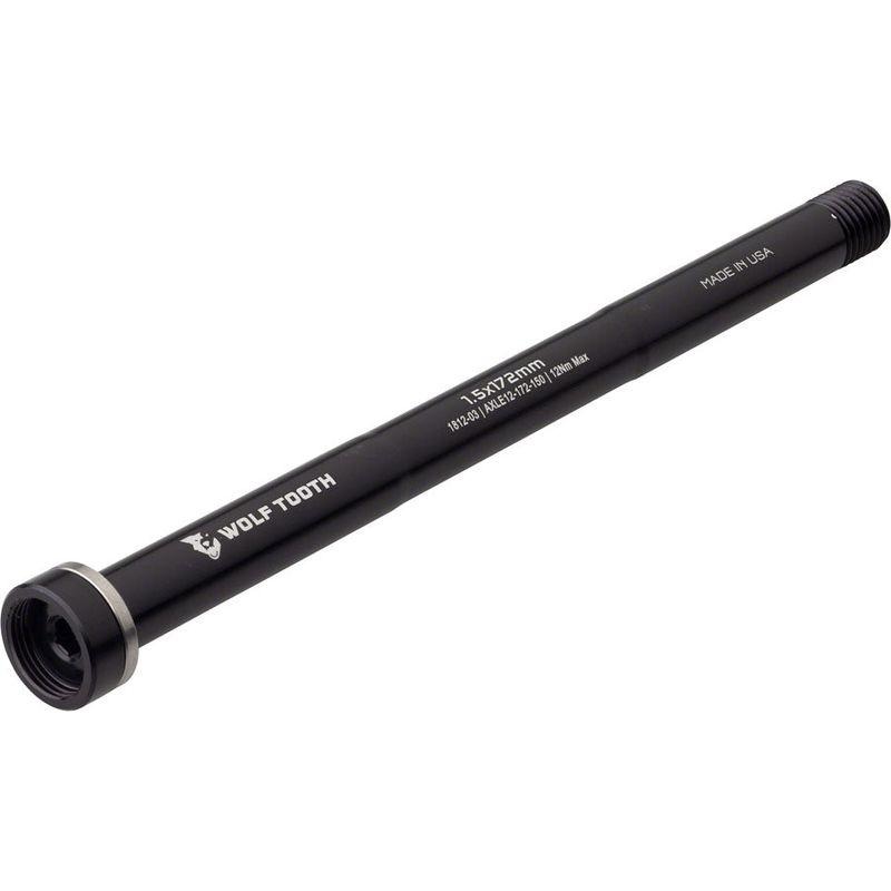 Wolf Tooth Rear Thru Axle – M12 1.5 x 172mm Black