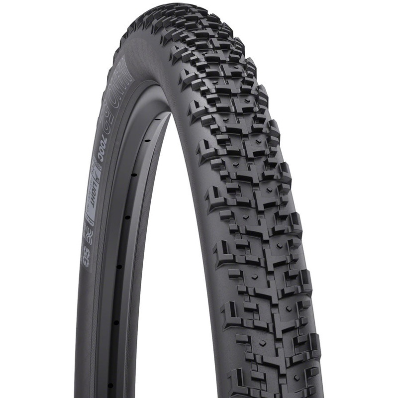 WTB Nano Tire – 700 x 52, TCS Tubeless, Folding, Black, Light/Fast Rolling, Dual DNA, SG W010-1091