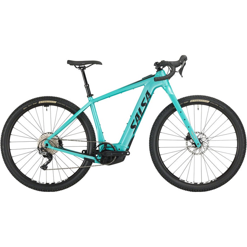 Salsa Tributary GRX 600 Ebike – 29″, Aluminum, Teal, Small