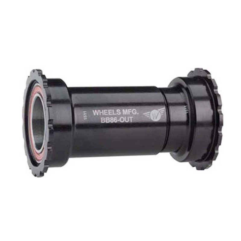 Wheels Manufacturing BB86/92 SRAM Bottom Bracket with ABEC-3 Bearings Black Cups – Threaded