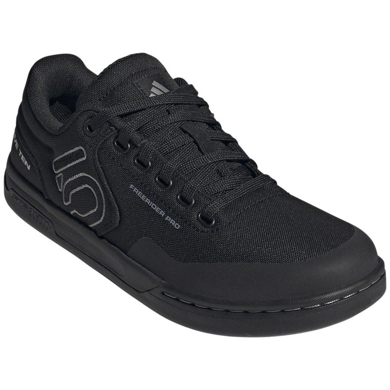 Five Ten Freerider Pro Canvas Flat Shoes – Mens Core BLK/Gray Three/Ftwr White 9