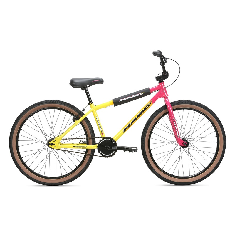 Haro Group One 29″ BMX Race Bike-Pink/Orange/Yellow Fade