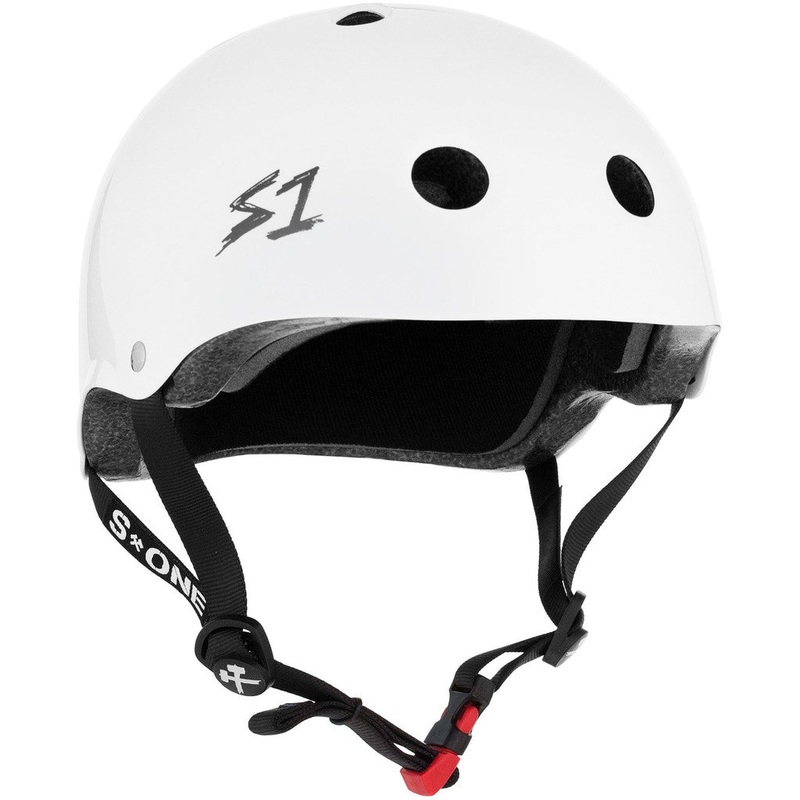 S1 Mega Lifer Helmet – White Gloss