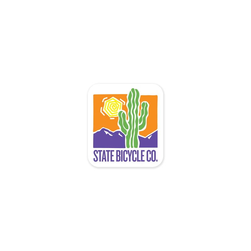 State Bicycle Co. – “Cactus Drip” Vinyl Sticker