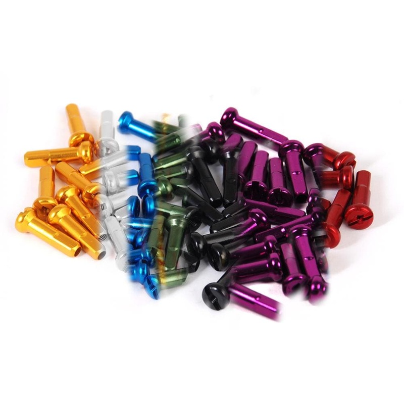 Vocal BMX 16mm Alloy Spoke Nipples 40 Pack