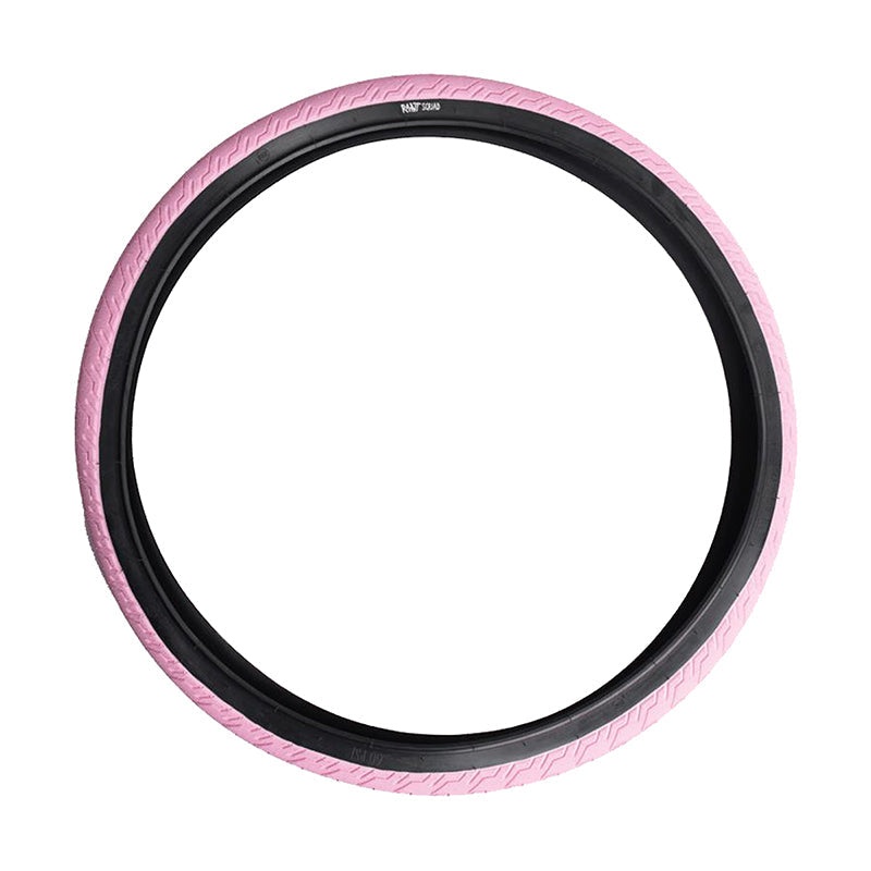 29×2.35 Rant Squad BMX Tire – Pink w/ Black Sidewall *BLEMISH*