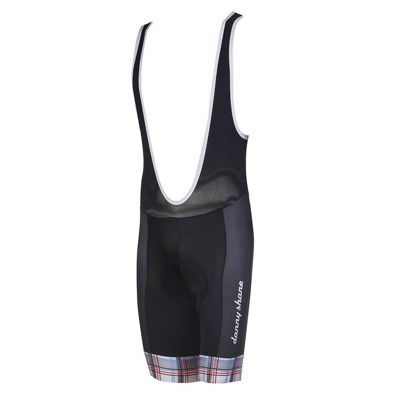 DannyShane Plaid Race Bib Short