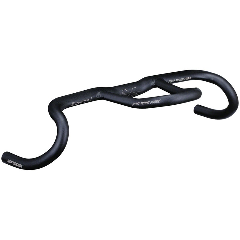 Full Speed Ahead Pro-Wing AGX Drop Handlebar – Aluminum 31.8mm 46cm Black