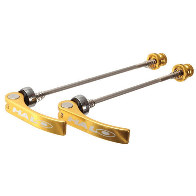 Halo Porkies QR Skewers CrMo Gold Pair