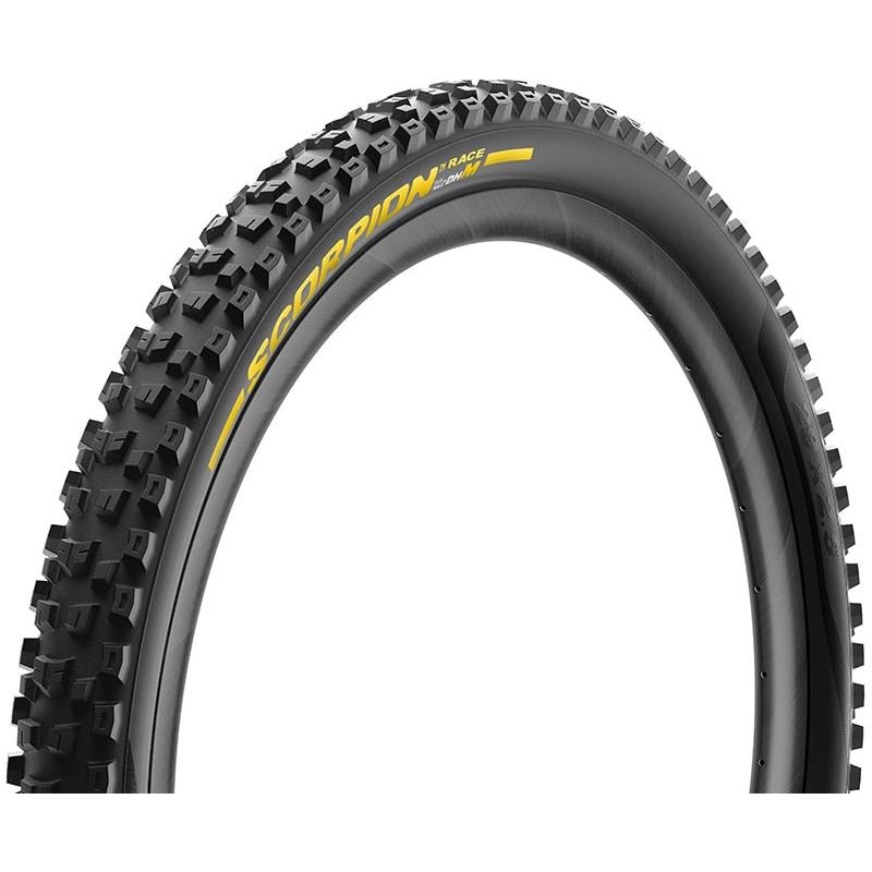 Pirelli Scorpion Race DH M, Mountain Tire, 29″x2.50, Wire, Tubeless Ready, SmartEVO DH, DualWALL, 60TPI, Black