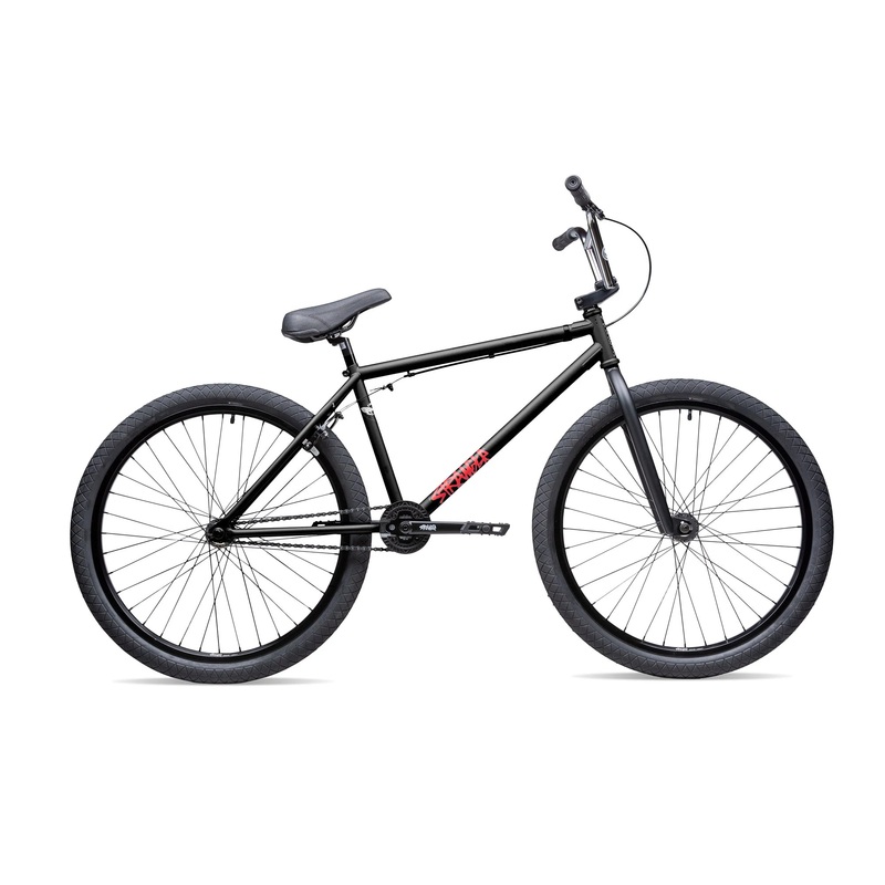 Stranger Creeper 26″ BMX Freestyle Bike-Matte Black/Chrome