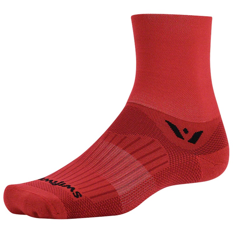 Swiftwick Aspire Four Socks – Red, Large