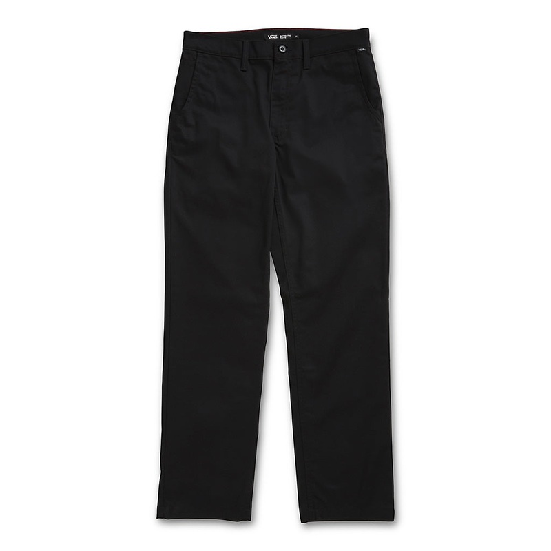 Vans Men’s Authentic Chino Relaxed Pants-Black