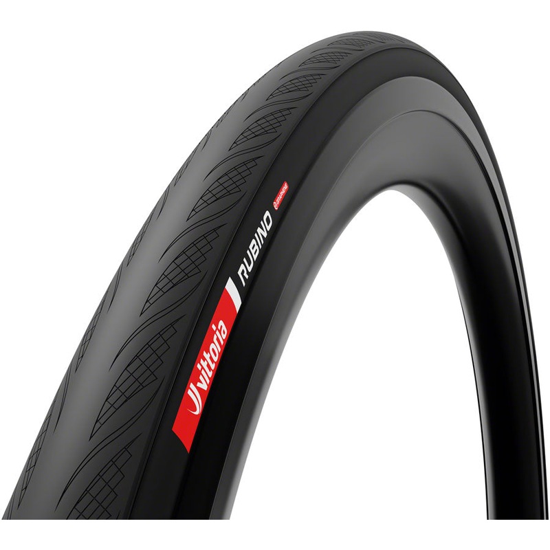 Vittoria Rubino V Tire – 700 x 30 Clincher Folding BLK 1C Graphene + Silica G2.0