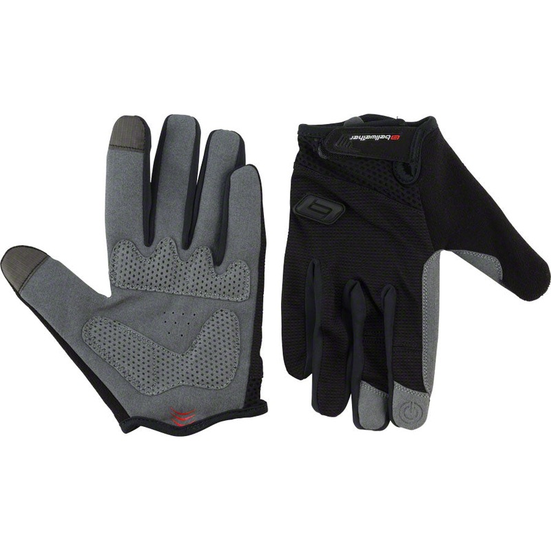 Bellwether Direct Dial Gloves – Black Full Finger Mens Medium