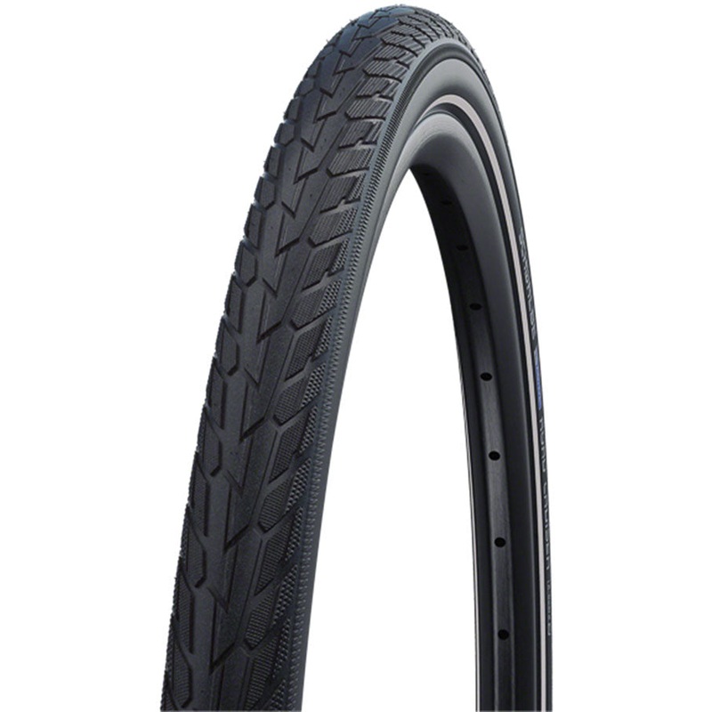 Schwalbe Road Cruiser Tire 700 x 47 Clincher Wire Black KGuard Green 11101307