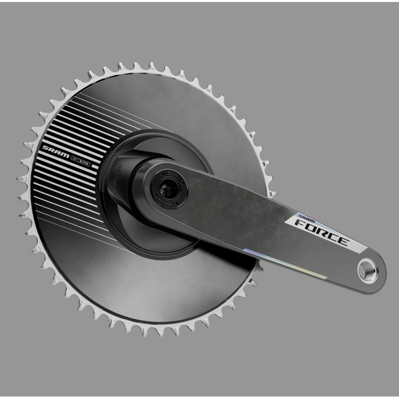 SRAM FORCE 1x E1 DUB Crankset  1725mm, 50T Aero, Direct Mount (BB Not Included)