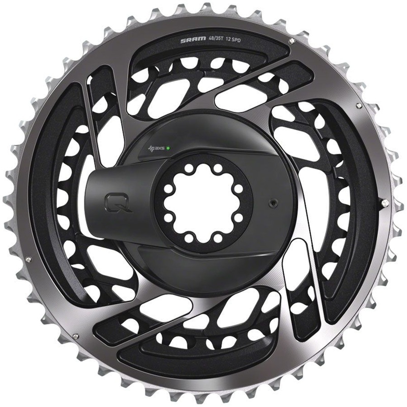 SRAM RED AXS Power Meter Kit – 50/37t, 2×12-Speed, 8-Bolt Direct-Mount, Polar Gray, D1