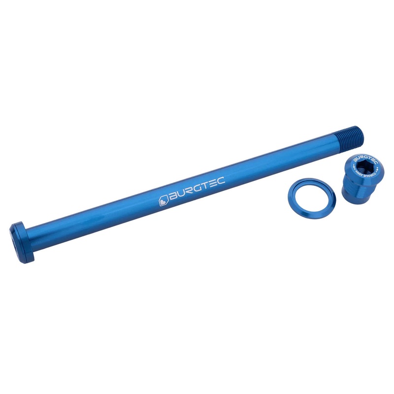 Burgtec Pivot 185.3mm UDH Rear Axle – Deep Blue