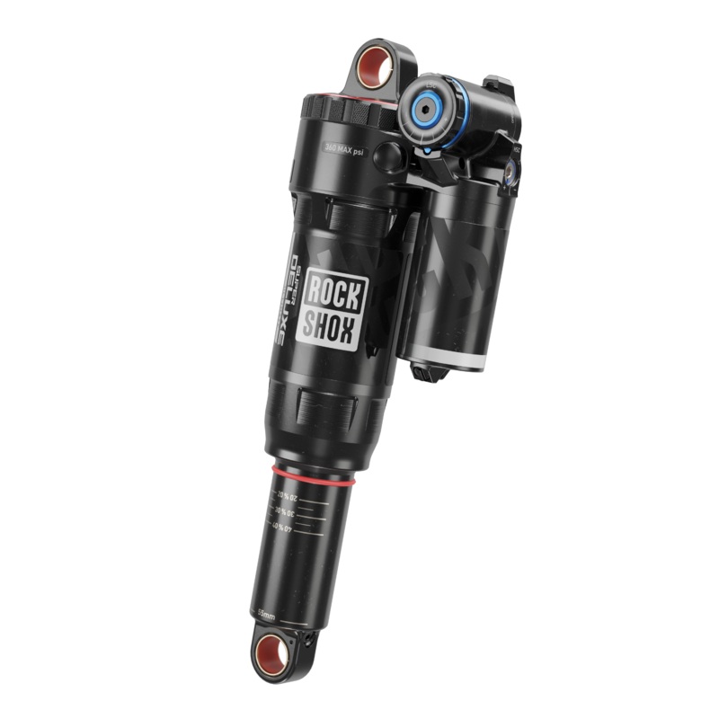 RockShox Super Deluxe Ultimate C2, Rear shock, 210×55, Shaft Eyelet: Standard, Body Eyelet: No Bushing, 0Neg/3Sleeve