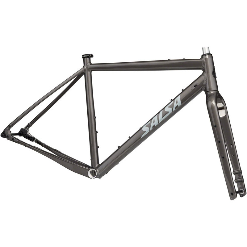 Salsa Stormchaser Frameset – 700c Aluminum Metallic Black 59cm