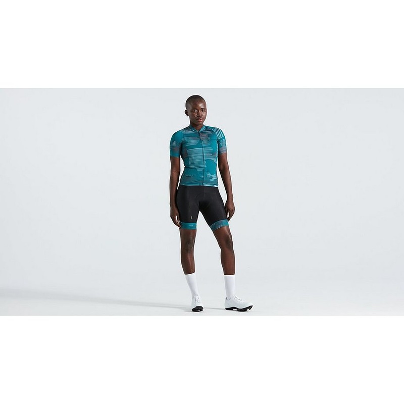 Specialized sl blur jersey ss wmn tropical teal xl