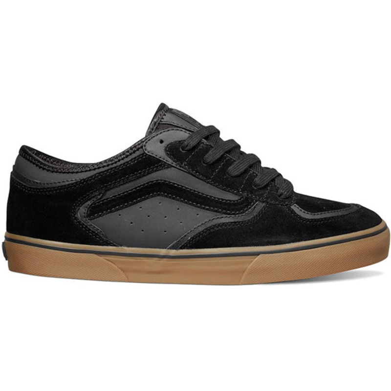 Vans Rowley Pro Shoes-Black/Pewter/Gum