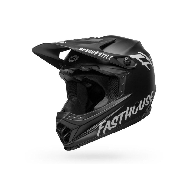 Bell Full-9 Fusion MIPS Full Face Helmet – Matt Black-White