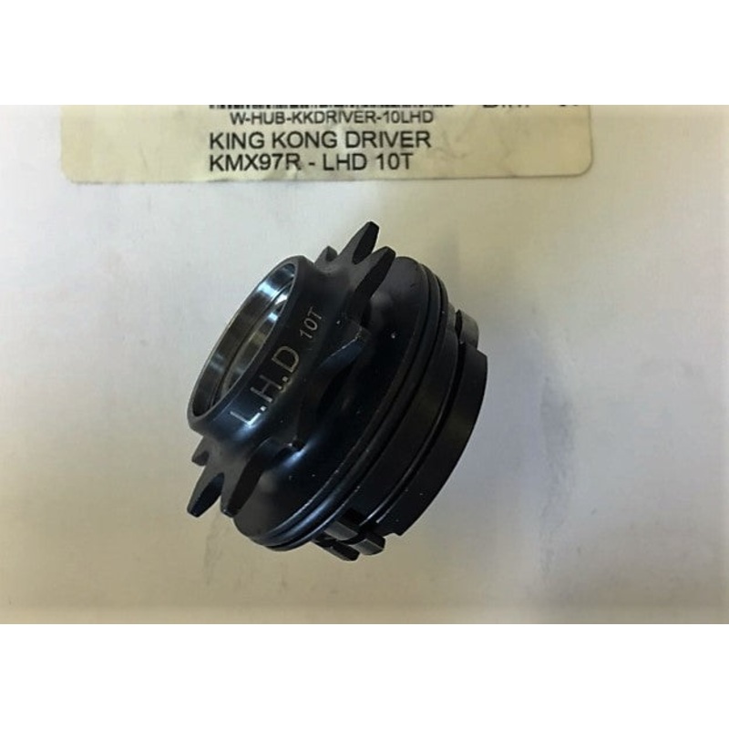 KING KONG DRIVER KMX97R LHD 0T INCLUDES 2PCS 6802 2RS BEARINGS BEARING SPECS 24MM OD, 5MM ID, 5MM THICKNESS