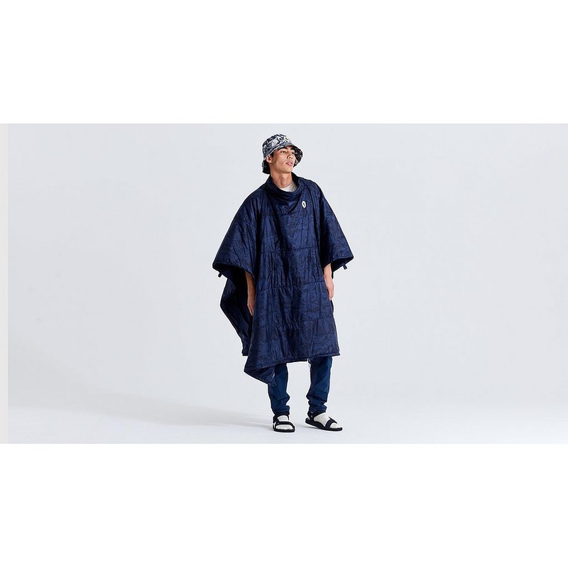 Specialized s/f sleep poncho jacket navy long`