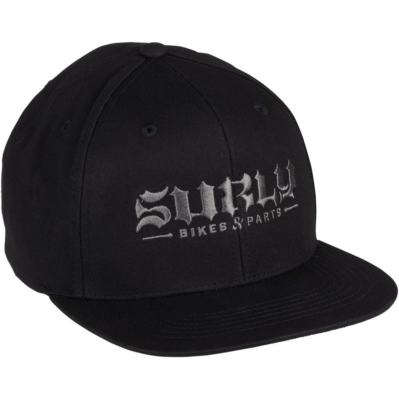 Surly Born to Lose Snapback Hat – Black Adjustable