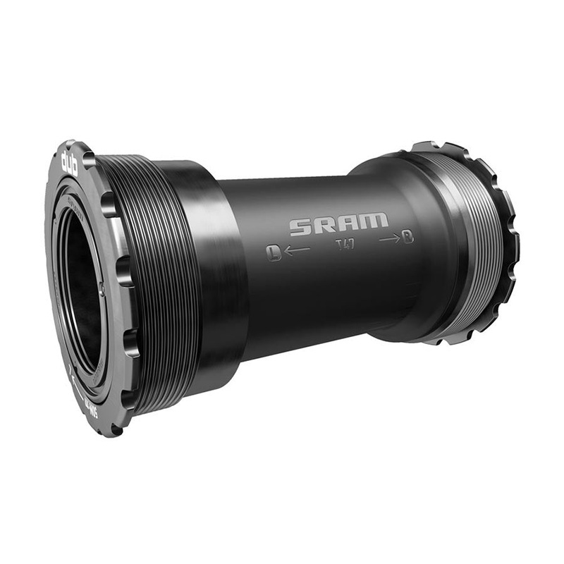 DUB Wide T47 Ceramic Bottom Bracket – T47 85.5mm Road-Wide Black